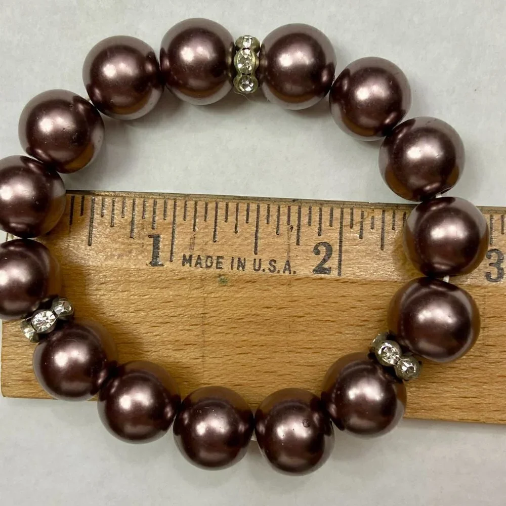 Lia Sophia beaded stretch bracelet